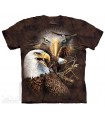 Trouver 14 Aigles - T-shirt Images Cachées The Mountain