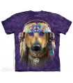 Groovy Dog - Peace T Shirt The Mountain