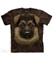 German Shepherd Puppy - Dog T Shirt The Mountain