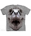 T-Rex Big Skull - Dinosaur T Shirt The Mountain