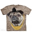 Mister P - T-shirt Chien The Mountain