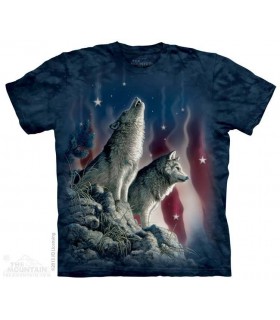 Falling Stars - Patriotic T Shirt The Mountain