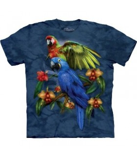 Tropical Friends - Birds T Shirt Mountain