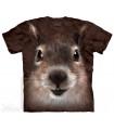 T-shirt tête d'écureuil The Mountain