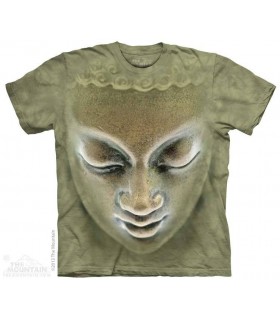 Big Face Buddha - Statue T Shirt The Mountain