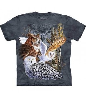 Find 11 Owls - Bird T Shirt Mountain