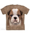 T-shirt tête de chiot Bulldog The Mountain