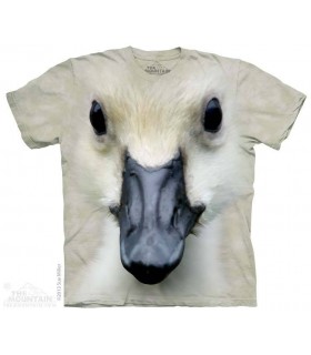 Big Face Baby Duck - Bird T Shirt The Mountain