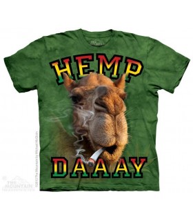 Hemp Daaay - Camel T Shirt The Mountain