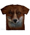 Big Face Fox - Animal T Shirt The Mountain