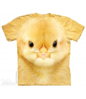 Big Face Baby Chick - Bird T Shirt The Mountain