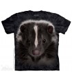 Skunk Portrait - Animal T Shirt The Mountain