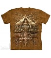 Buddha Wall - Spiritual T Shirt The Mountain