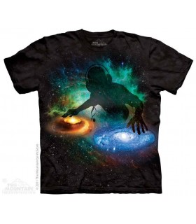 DJ Galactique - T-shirt Espace The Mountain
