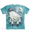 Wolf Heart - Native American T Shirt The Mountain