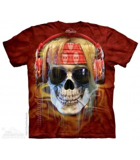 Rocker Skull - Fantasy T Shirt The Mountain