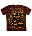 Jack O Lantern Wall - Halloween T Shirt The Mountain