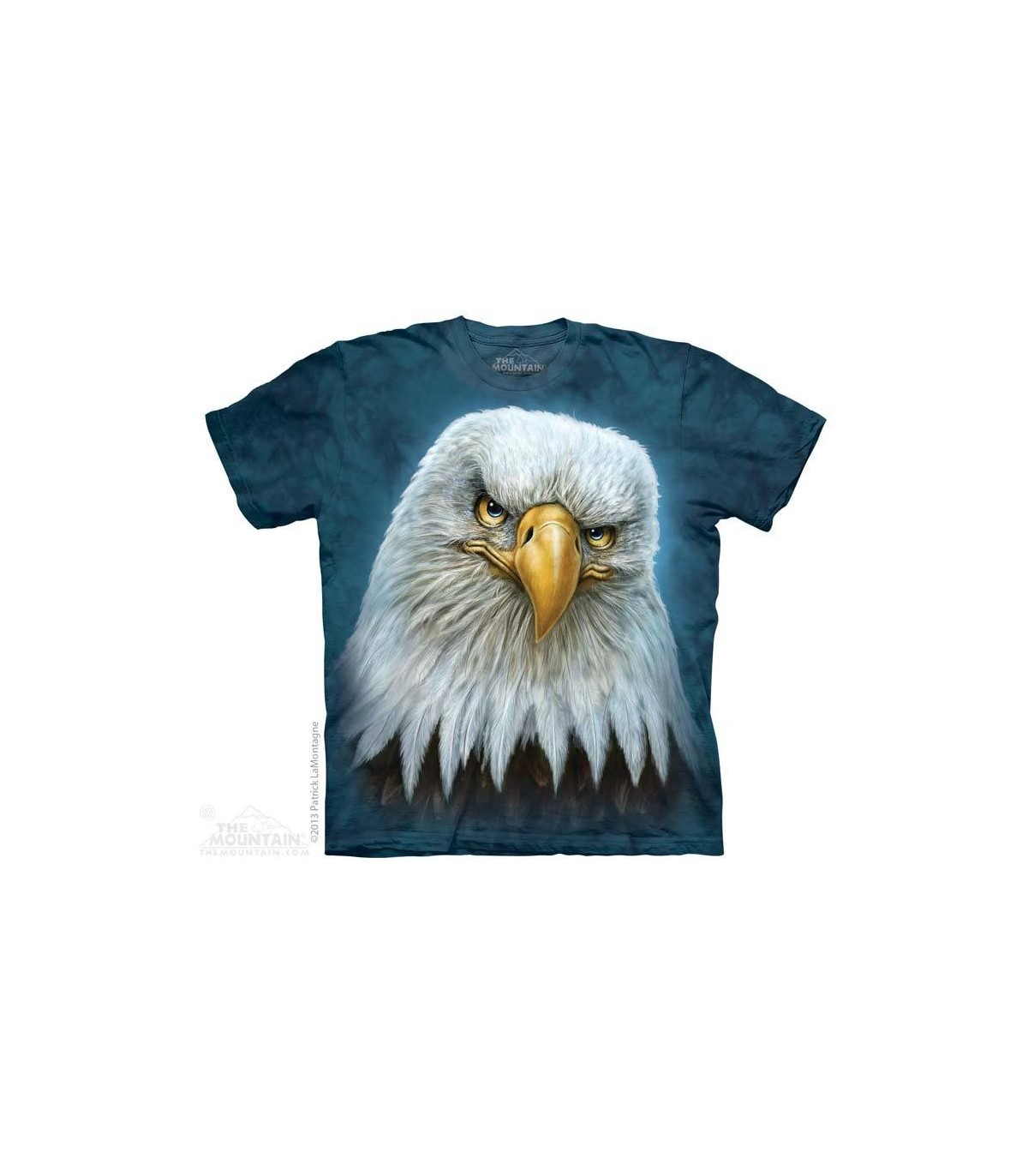 Eagle Face Birds T Shirt Adult Unisex The Mountain