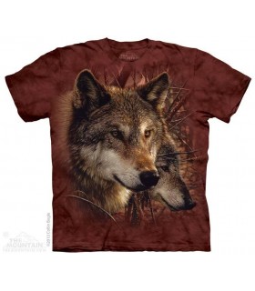 Forest Wolves - Wolf T Shirt The Mountain