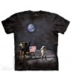 Alunissage - T-shirt Espace The Mountain
