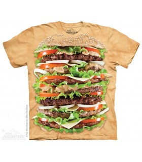Burger Epique - T-shirt nourriture The Mountain