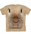 Bunny Face - Rabbit T Shirt by the Mountain
