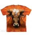 Texas Longhorn - T-shirt Vache The Mountain