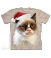 Holiday Grumpy - Cat T Shirt The Mountain
