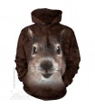 Squirrel Face - Adult Animal Hoodie The Mountain