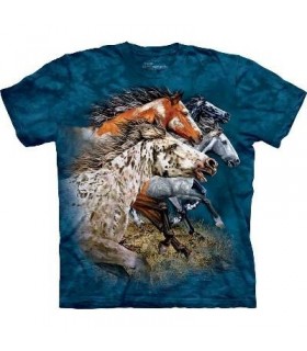Trouver 13 Chevaux - T-shirt Cheval The Mountain