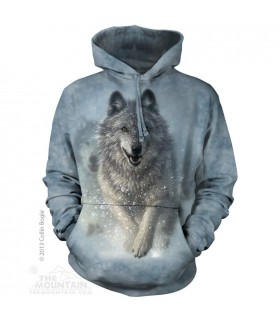Snow Plow - Adult Wolf Hoodie The Mountain