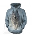 Snow Plow - Adult Wolf Hoodie The Mountain
