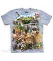 Puzzle Zoo - T-shirt animal The Mountain