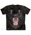 Aggressive Panther - Big Cat T Shirt The Mountain