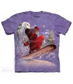 Snowboard Bear - Food T Shirt The Mountain