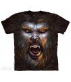 Werewolf Face - Monster T Shirt The Mountain