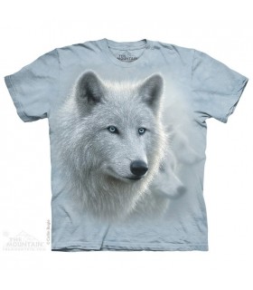 White Out - Wolf T Shirt The Mountain