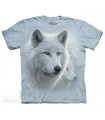 White Out - Wolf T Shirt The Mountain