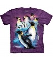 Emperor Penguins - Penguin T Shirt by the Mountain