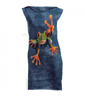 Victory Frog - Womens Mini Dress The Mountain