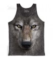 Wolf Face - Tank Top The Mountain
