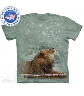 Luke in Snowfall - Lion T Shirt The Mountain