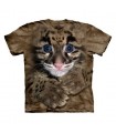 Clouded Leopard Cub Kids T-Shirt