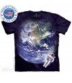 Terre et Astronaute - T-shirt Espace The Smithsonian