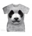 T-Shirt Femme Panda par The Mountain