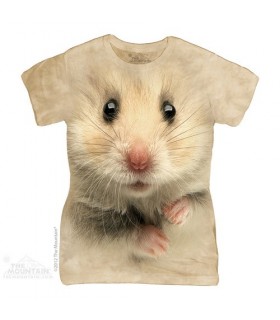 T-shirt Femme Hamster The Mountain