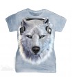 Tigre Blanc DJ - T-shirt Femme The Mountain
