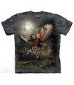 T-shirt Loup-Faucon à 2 Têtes The Mountain