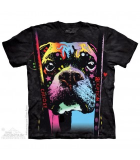 Boxer Choose Adoption - Dog T Shirt The Mountain