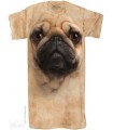 Pug Face 1Size4All Adult Nightshirt The Mountain